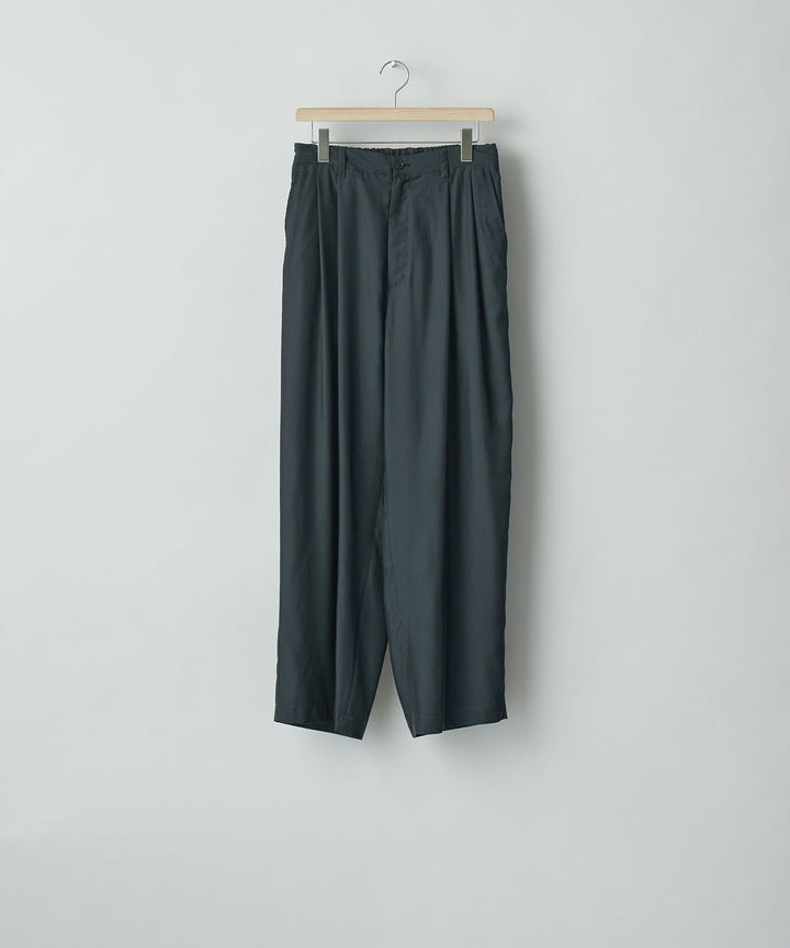 ssstein(シュタイン)のCUPRO TWILL WIDE EASY TROUSERS - BLACKの公式通販サイトsession福岡セレクトショップ