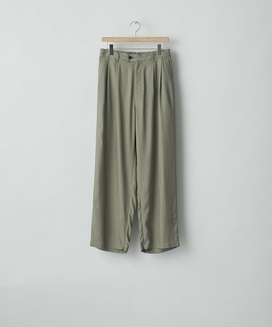 ssstein(シュタイン)のCUPRO TWILL WIDE EASY TROUSERS - TAUPEの公式通販サイトsession福岡セレクトショップ