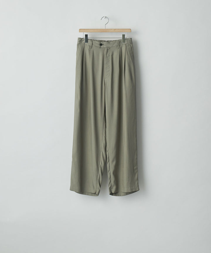 ssstein(シュタイン)のCUPRO TWILL WIDE EASY TROUSERS - TAUPEの公式通販サイトsession福岡セレクトショップ