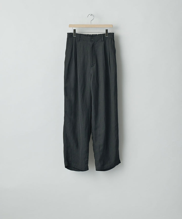 ssstein(シュタイン)のVIS/LI TWILL WIDE EASY TROUSERS - BLACKの公式通販サイトsession福岡セレクトショップ
