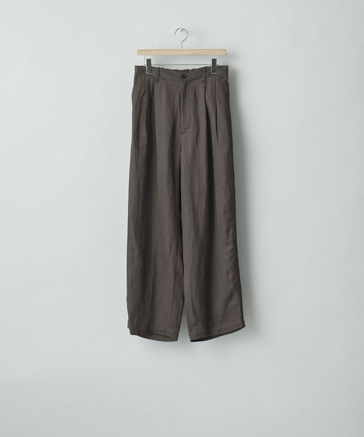 ssstein(シュタイン)のVIS/LI TWILL WIDE EASY TROUSERS - KHAKIの公式通販サイトsession福岡セレクトショップ