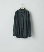 画像をギャラリービューアに読み込む, ssstein(シュタイン)のC/SI TWILL OVERSIZED REGULAR COLLAR SHIRT - BLACKの公式通販サイトsession福岡セレクトショップ
