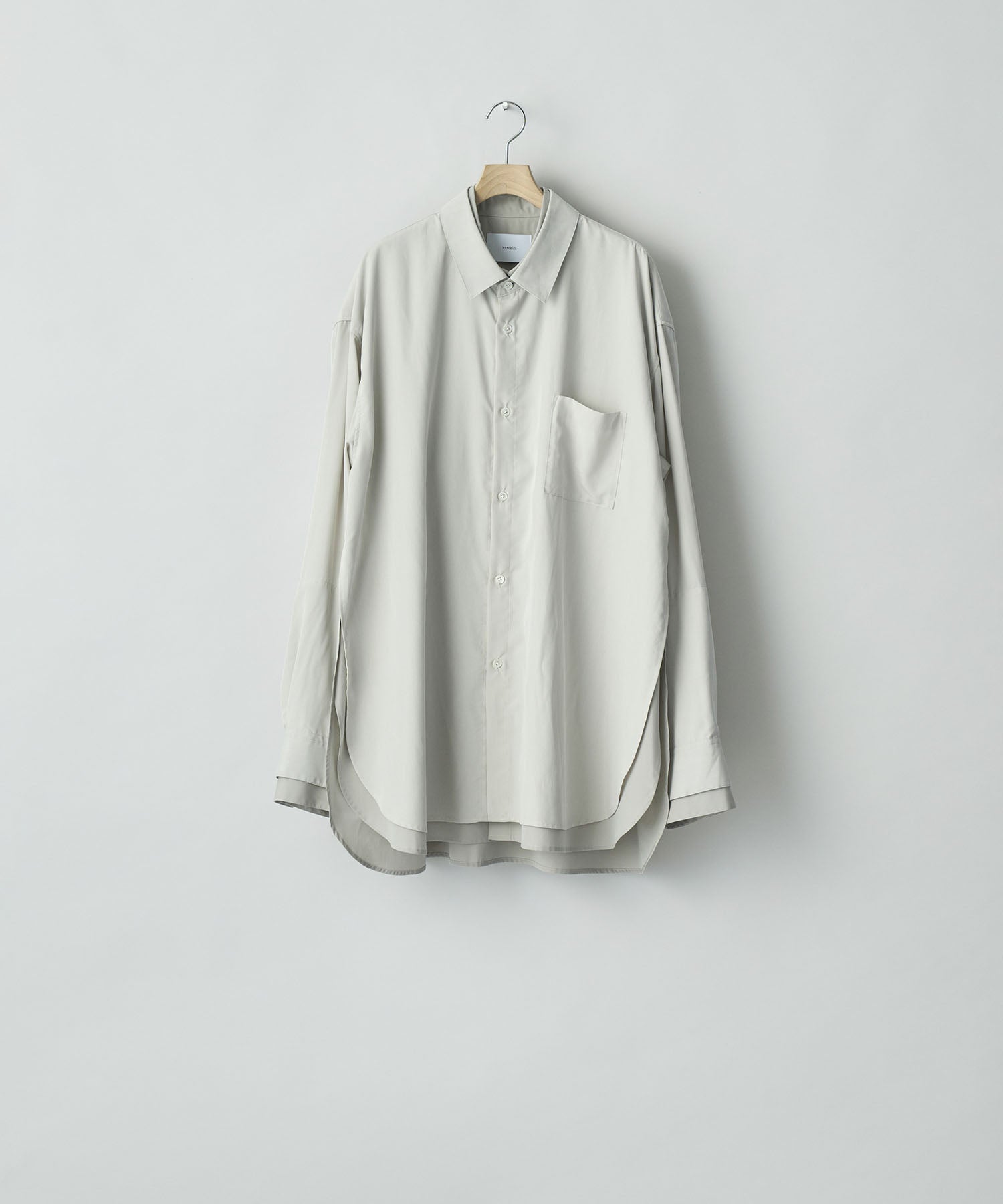 ssstein(シュタイン)のOVERSIZED LAYERED SHIRT - GREYの公式通販サイトsession福岡セレクトショップ
