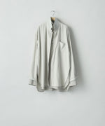 画像をギャラリービューアに読み込む, ssstein(シュタイン)のOVERSIZED LAYERED SHIRT - GREYの公式通販サイトsession福岡セレクトショップ

