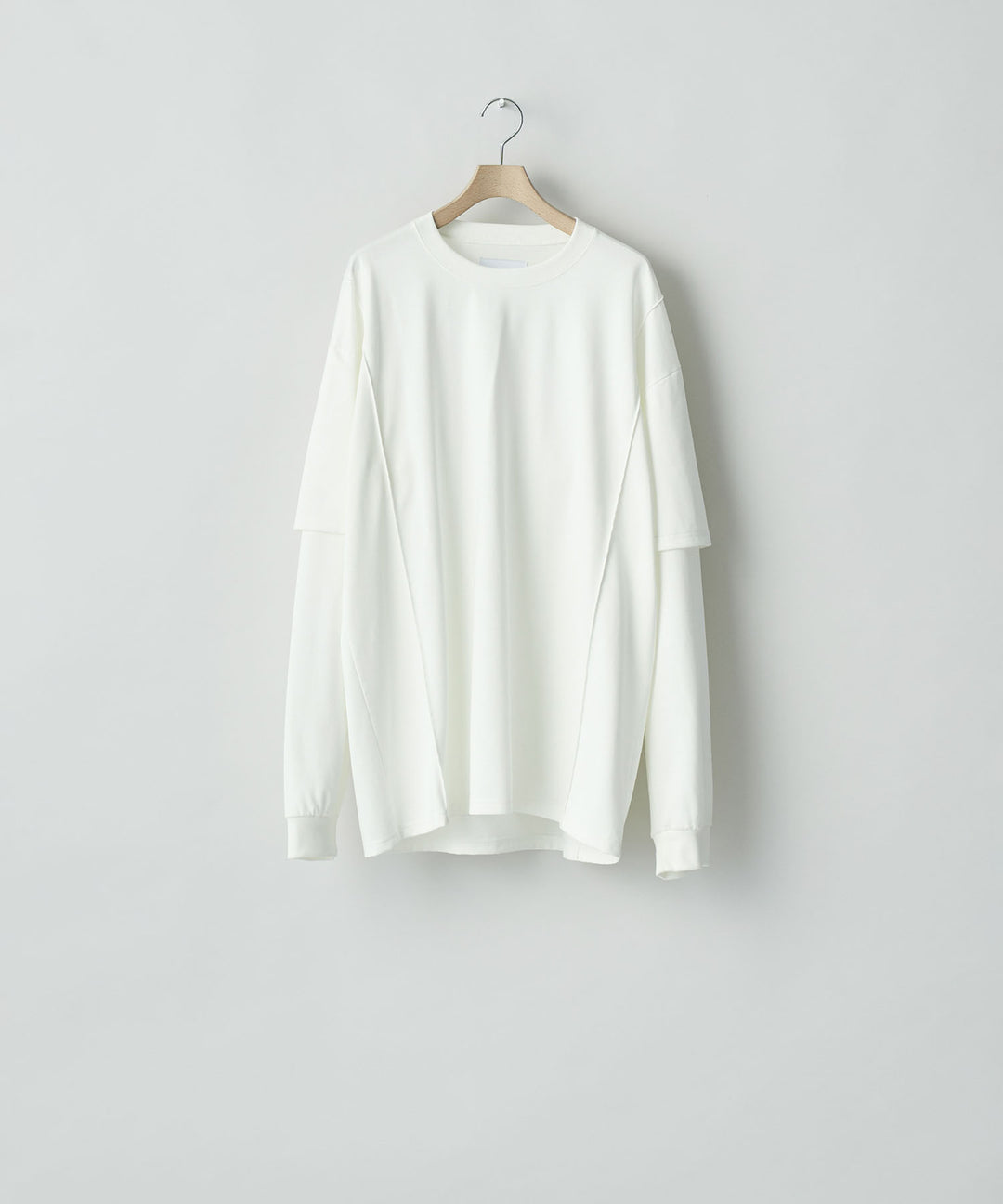 ssstein(シュタイン)のOVERSIZED LAYERED SLEEVE TEE - WHITEの公式通販サイトsession福岡セレクトショップ