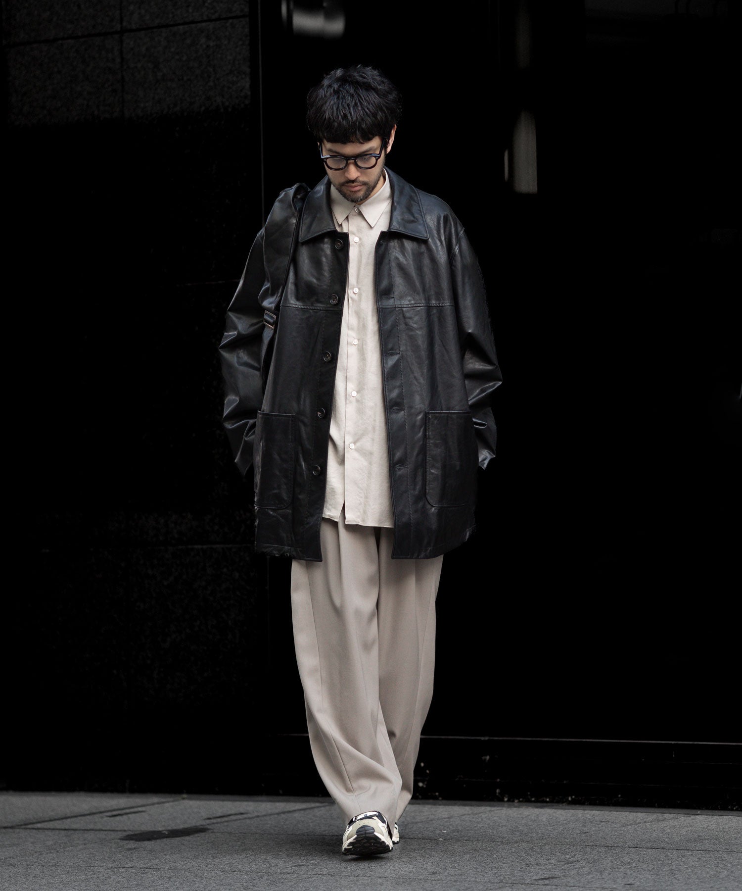 ssstein(シュタイン)のC/SI TWILL OVERSIZED REGULAR COLLAR SHIRT - GREIGEの公式通販サイトsession福岡セレクトショップ