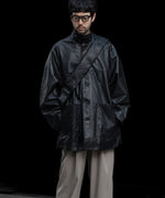 画像をギャラリービューアに読み込む, ssstein(シュタイン)のLEATHER CAR JACKET - BLACKの公式通販サイトsession福岡セレクトショップ
