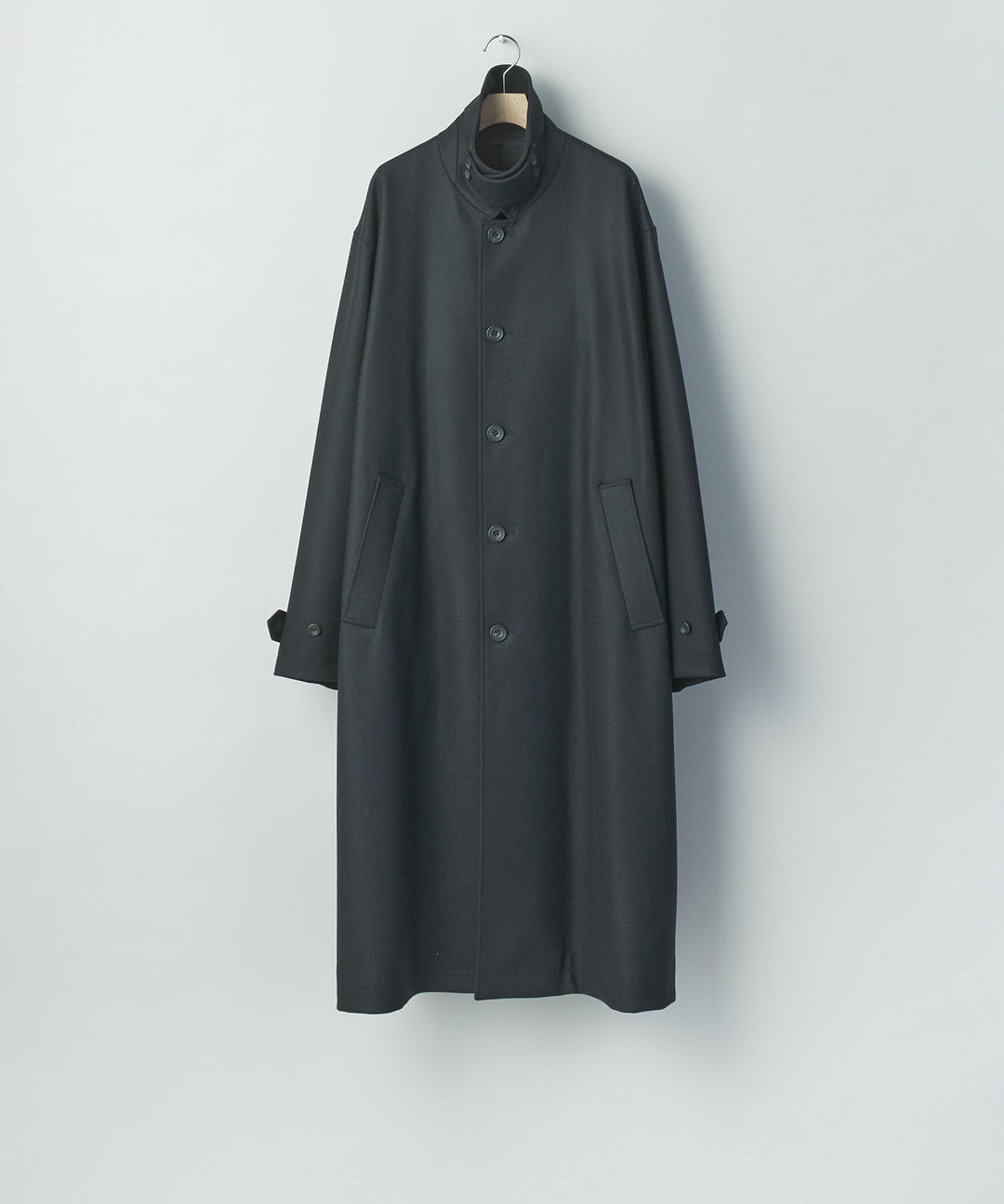 ssstein(シュタイン)のWOOL MELTON OVERSIZED INVESTIGATED COAT - BLACKの公式通販サイトsession福岡セレクトショップ