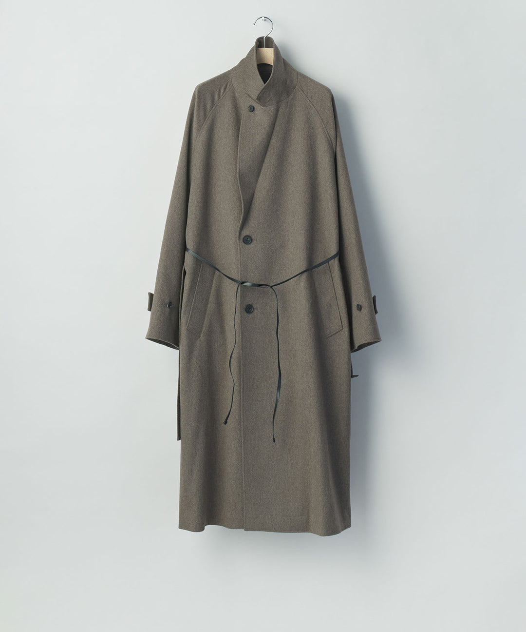ssstein(シュタイン)のWOOL DOESKIN OVERSIZED PEAK LAPEL CHESTER COAT - TAUPEの公式通販サイトsession福岡セレクトショップ