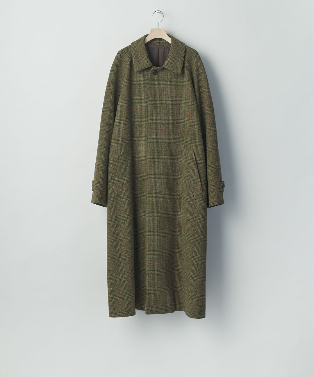ssstein(シュタイン)のBRITISH TWEED RAGLAN SLEEVE BALMACAAN COAT - TWEED CHECKの公式通販サイトsession福岡セレクトショップ