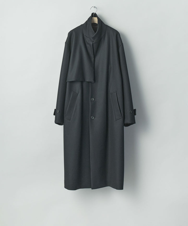ssstein(シュタイン)のWOOL MELTON LAY CHESTER COAT - BLACKの公式通販サイトsession福岡セレクトショップ