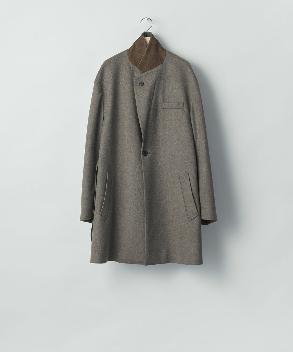 ssstein(シュタイン)のWOOL DOESKIN HALF COAT - TAUPEの公式通販サイトsession福岡セレクトショップ