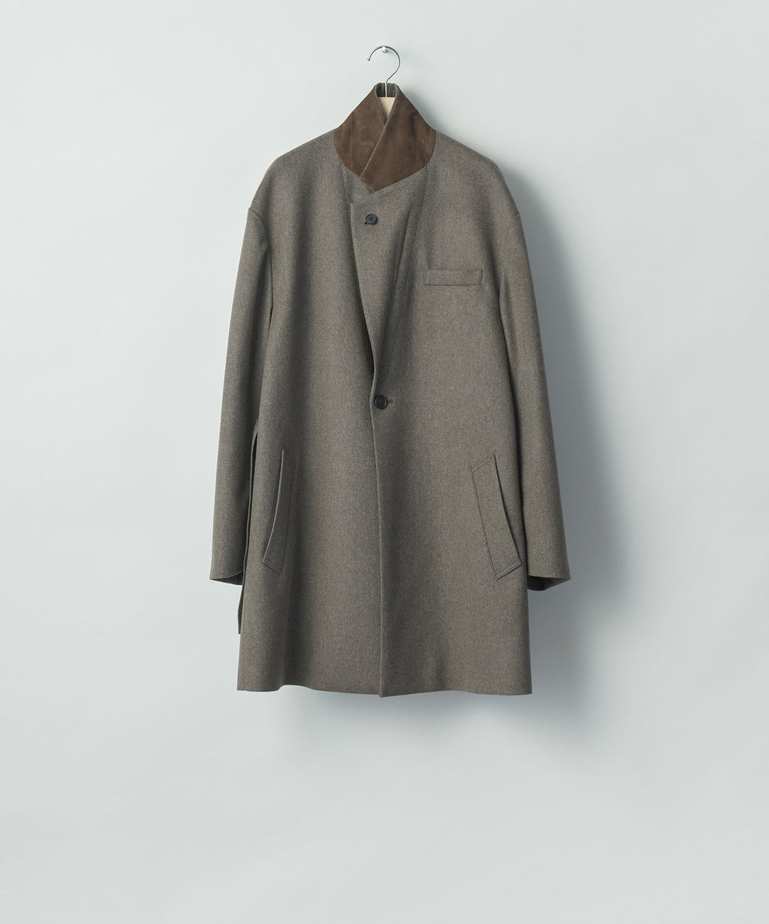 ssstein(シュタイン)のWOOL DOESKIN HALF COAT - TAUPEの公式通販サイトsession福岡セレクトショップ