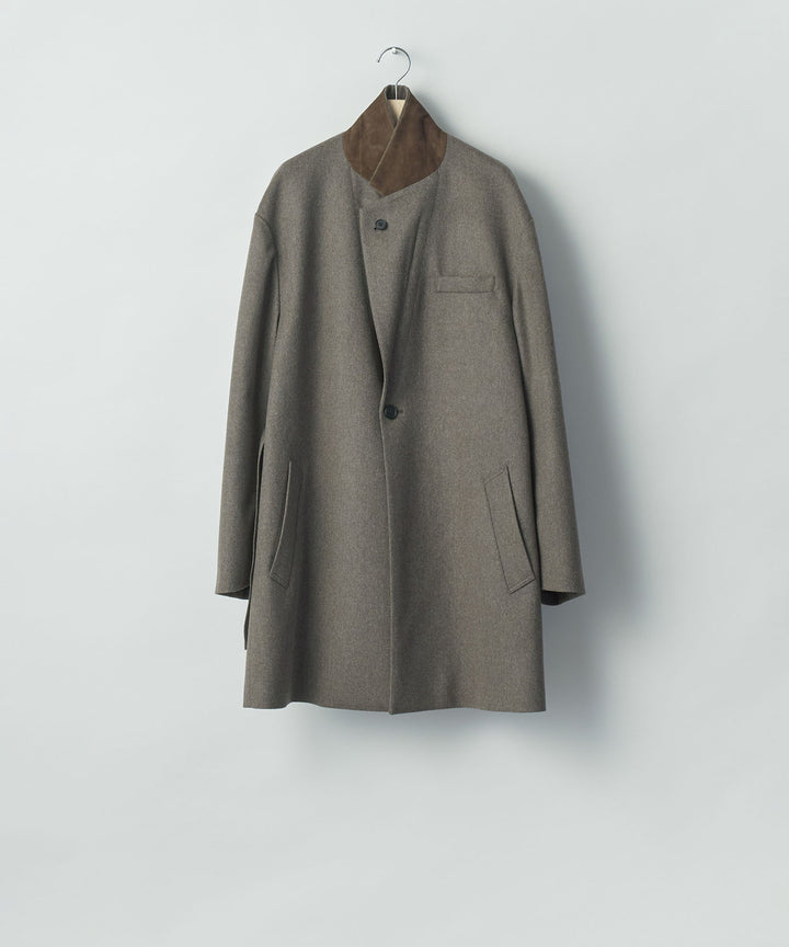 ssstein(シュタイン)のWOOL DOESKIN HALF COAT - TAUPEの公式通販サイトsession福岡セレクトショップ