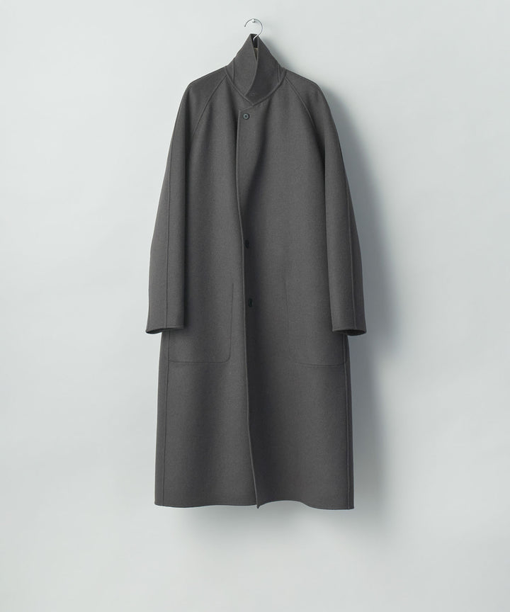 ssstein(シュタイン)のW/CA DOUBLE FACE NOTCH LAPEL COAT - GREY KHAKIの公式通販サイトsession福岡セレクトショップ