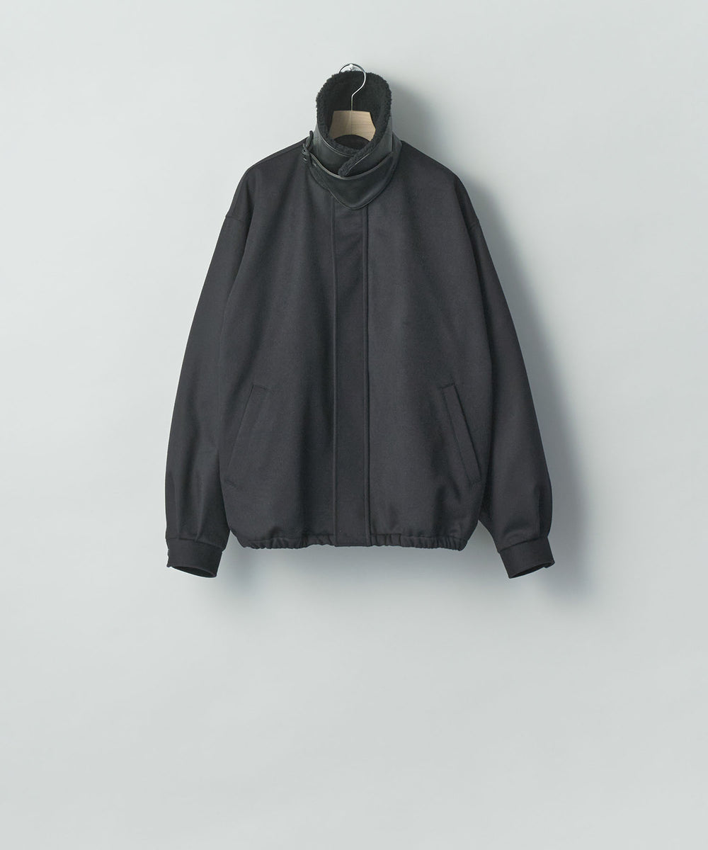 ssstein(シュタイン)のMOUTON COLLAR WOOL CASHMERE PADDED JACKET - BLACKの公式通販サイトsession福岡セレクトショップ