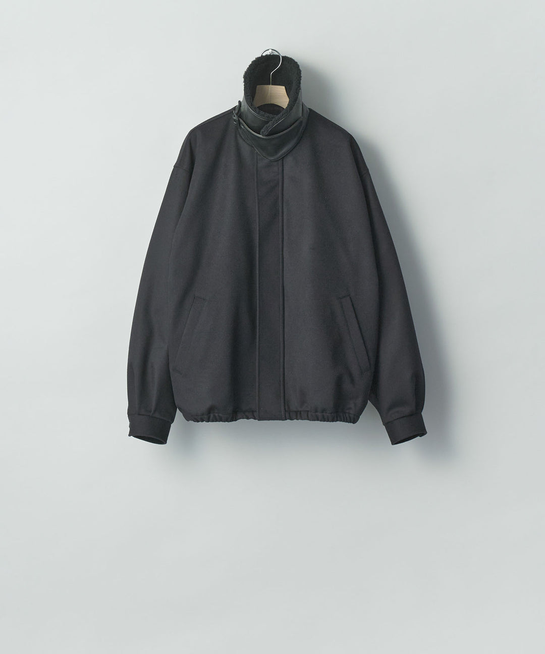 ssstein(シュタイン)のMOUTON COLLAR WOOL CASHMERE PADDED JACKET - BLACKの公式通販サイトsession福岡セレクトショップ