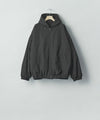【ssstein】WINDPROOF NYLON PADDED HOOD JACKET - BLACK