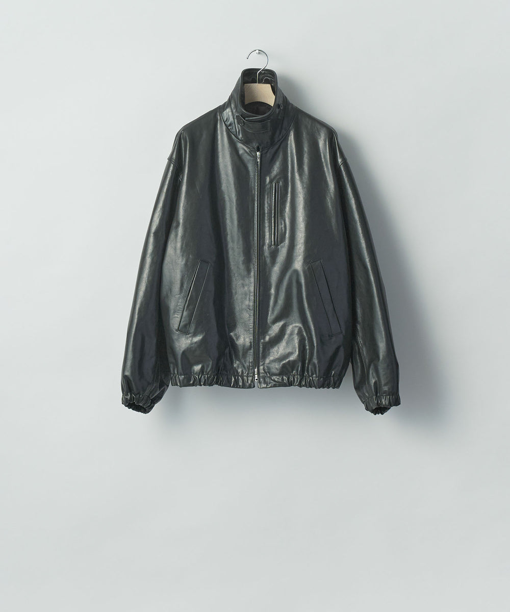 ssstein(シュタイン)のCALF ZIP SHORT JACKET - BLACKの公式通販サイトsession福岡セレクトショップ