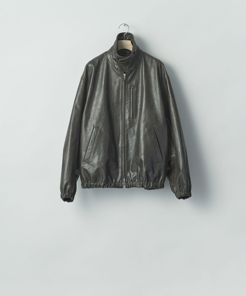 ssstein(シュタイン)のCALF ZIP SHORT JACKET - DARK BROWNの公式通販サイトsession福岡セレクトショップ