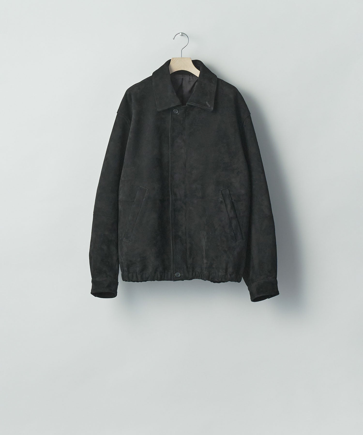 ssstein / シュタイン】GOAT SUEDE ZIP JACKET - BLACK | 公式通販