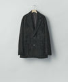 【ssstein】GOAT SUEDE BLAZER - BLACK