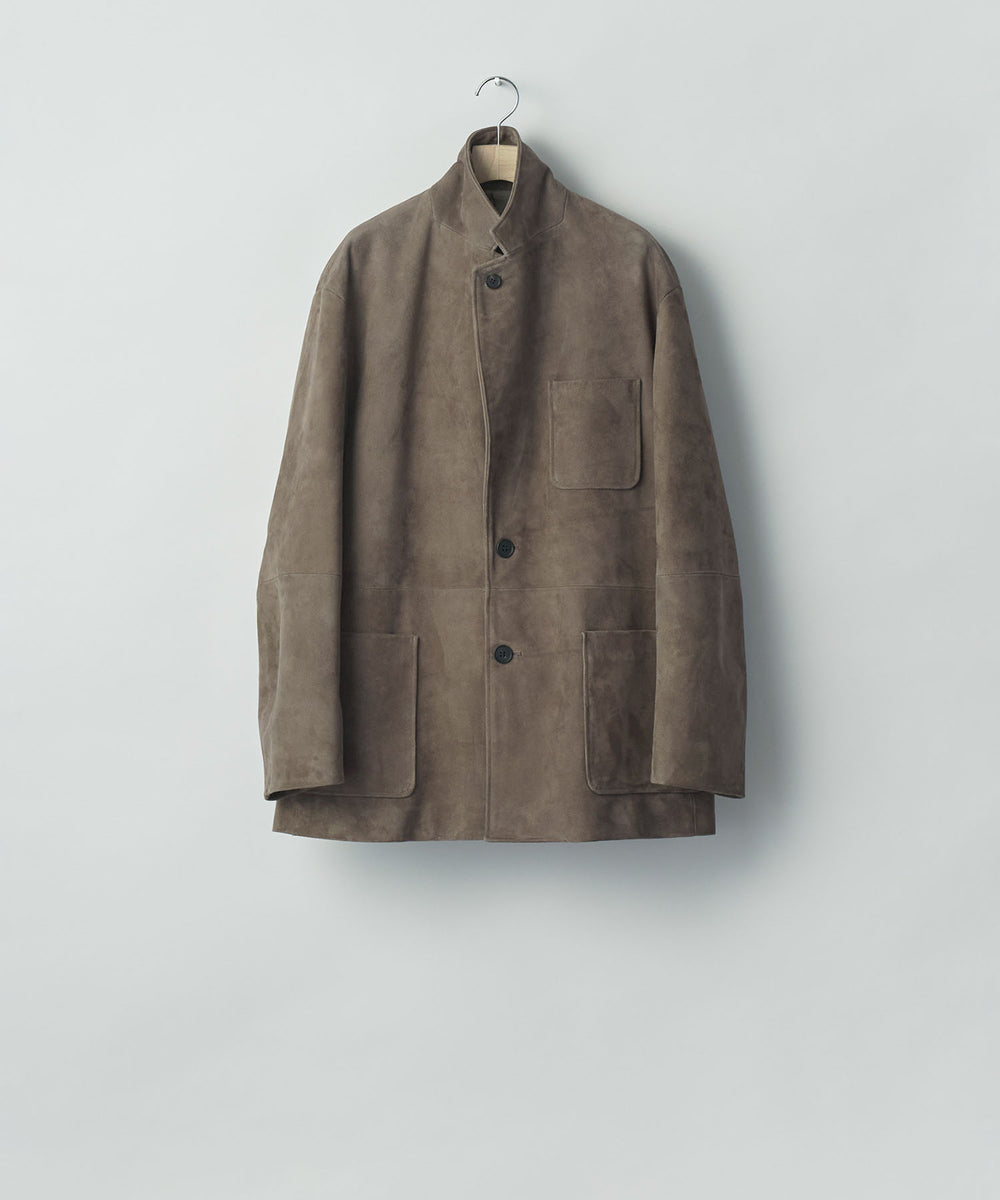 ssstein(シュタイン)のGOAT SUEDE BLAZER - OLIVEの公式通販サイトsession福岡セレクトショップ