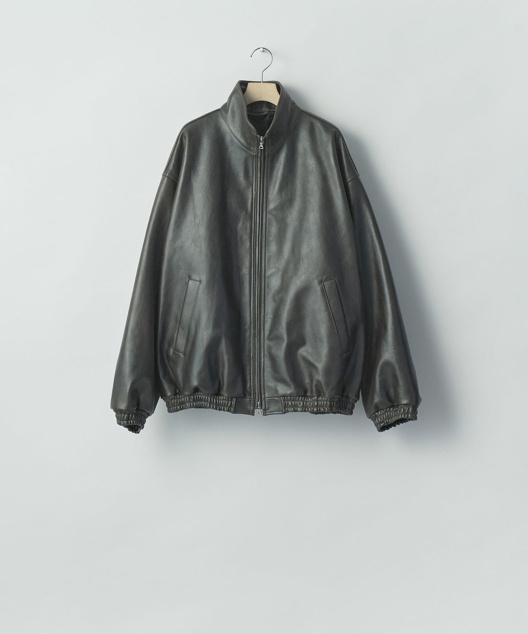 ssstein(シュタイン)のSHEEP LEATHER STAND COLLAR JACKET - VINTAGE BLACKの公式通販サイトsession福岡セレクトショップ