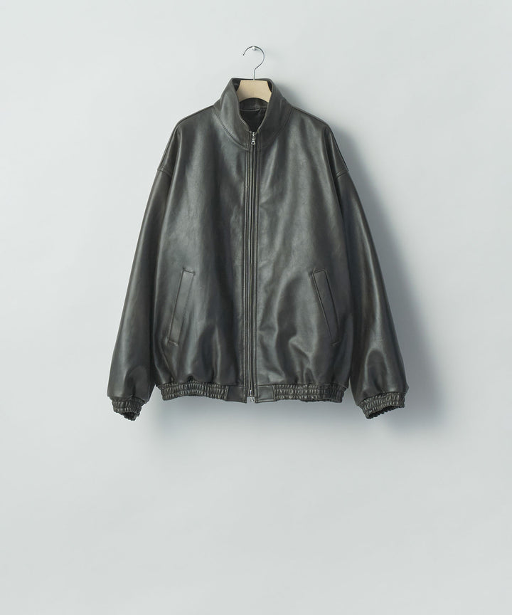 ssstein(シュタイン)のSHEEP LEATHER STAND COLLAR JACKET - VINTAGE BLACKの公式通販サイトsession福岡セレクトショップ