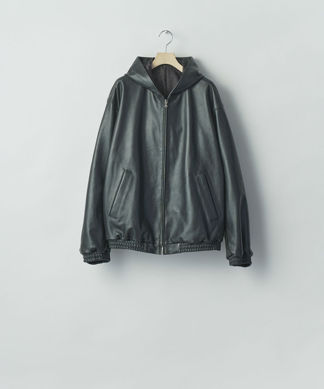ssstein(シュタイン)のLAMB LEATER HOOD JACKET - BLACKの公式通販サイトsession福岡セレクトショップ