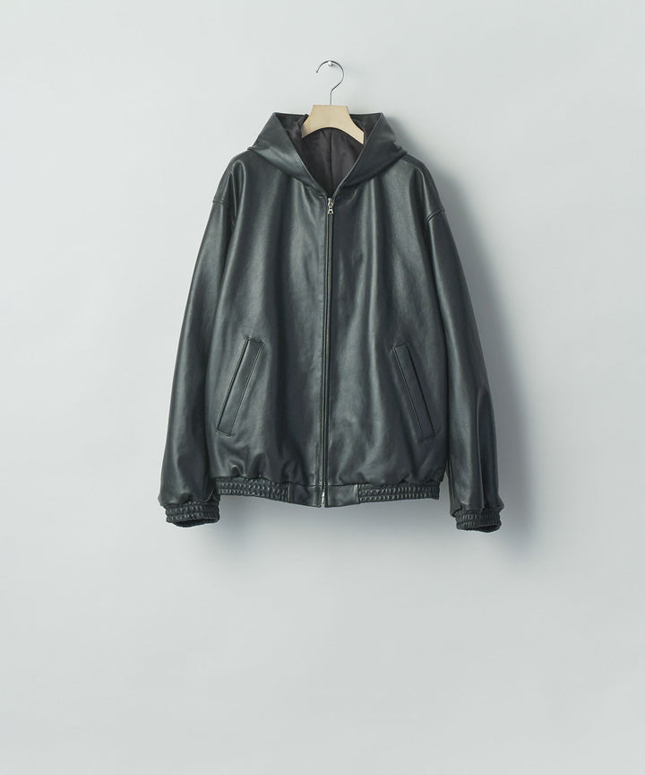 ssstein(シュタイン)のLAMB LEATER HOOD JACKET - BLACKの公式通販サイトsession福岡セレクトショップ