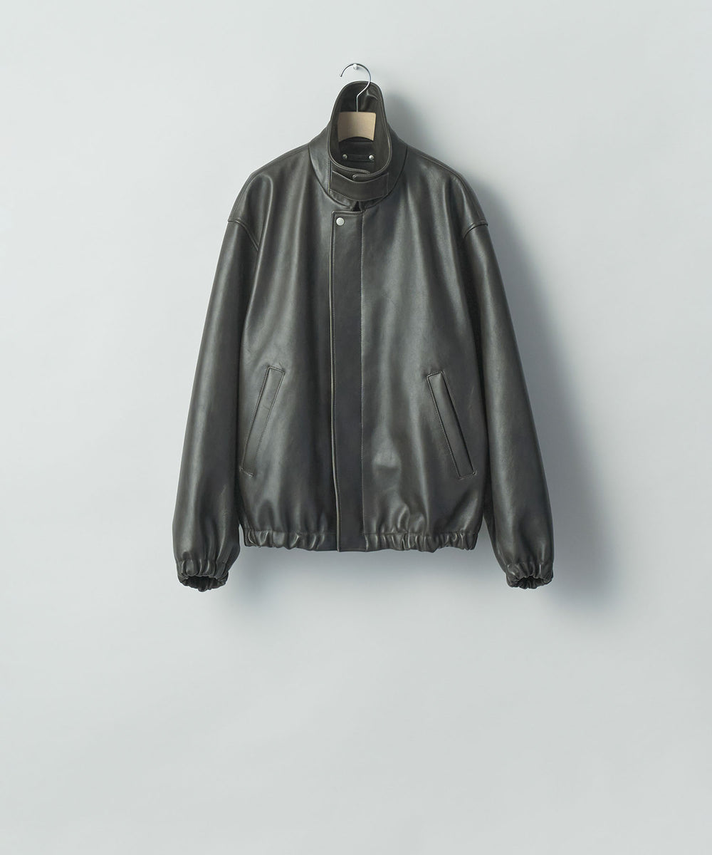 ssstein(シュタイン)のSHEEP LEATHER ZIP SHORT JACKET - VINTAGE BLACKの公式通販サイトsession福岡セレクトショップ