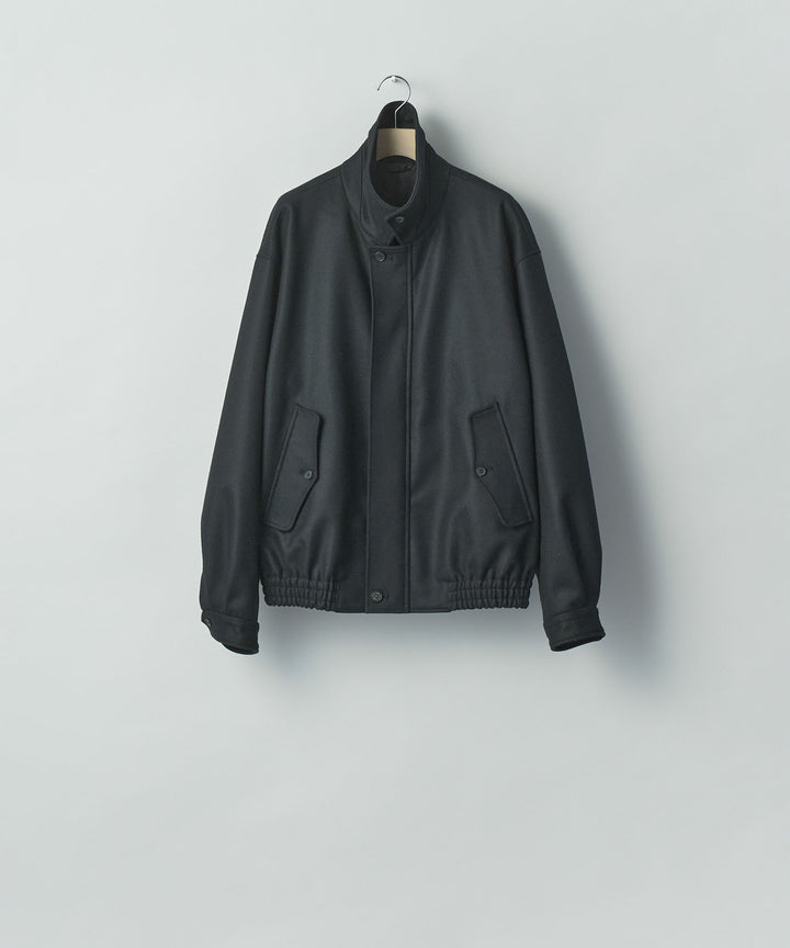 ssstein(シュタイン)のWOOL MELTON HARRINGTON JACKET - BLACKの公式通販サイトsession福岡セレクトショップ