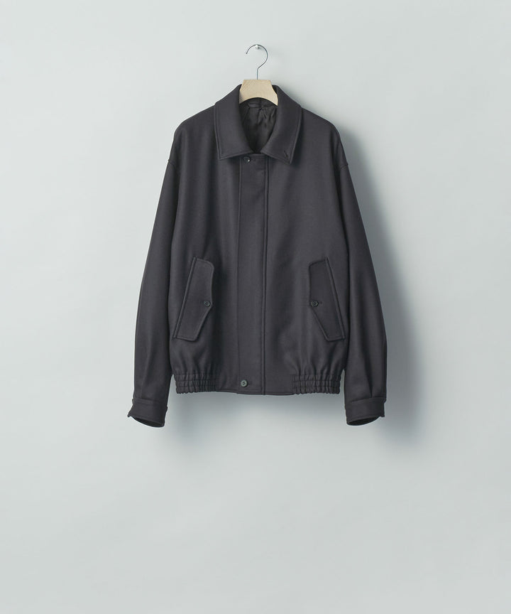 ssstein(シュタイン)のWOOL MELTON HARRINGTON JACKET - DARK CHARCOALの公式通販サイトsession福岡セレクトショップ
