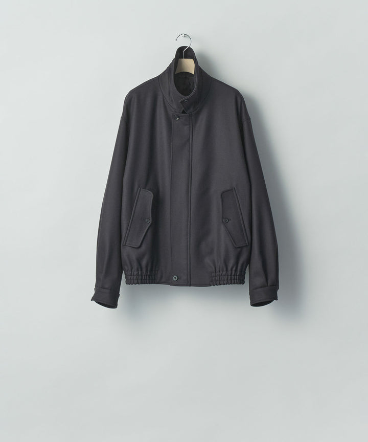 ssstein(シュタイン)のWOOL MELTON HARRINGTON JACKET - DARK CHARCOALの公式通販サイトsession福岡セレクトショップ