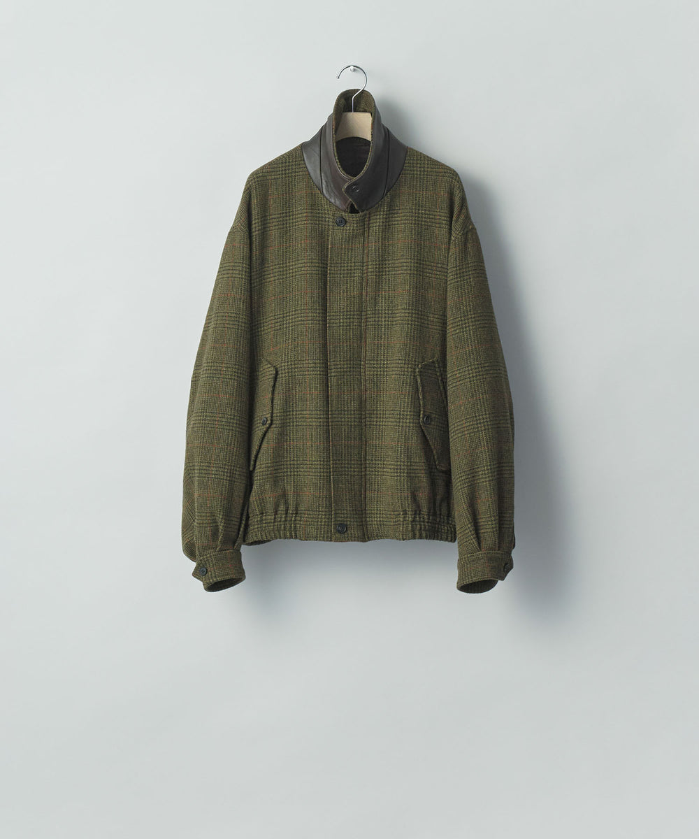 ssstein(シュタイン)のBRITISH TWEED HARRINGTON JACKET - TWEED CHECKの公式通販サイトsession福岡セレクトショップ