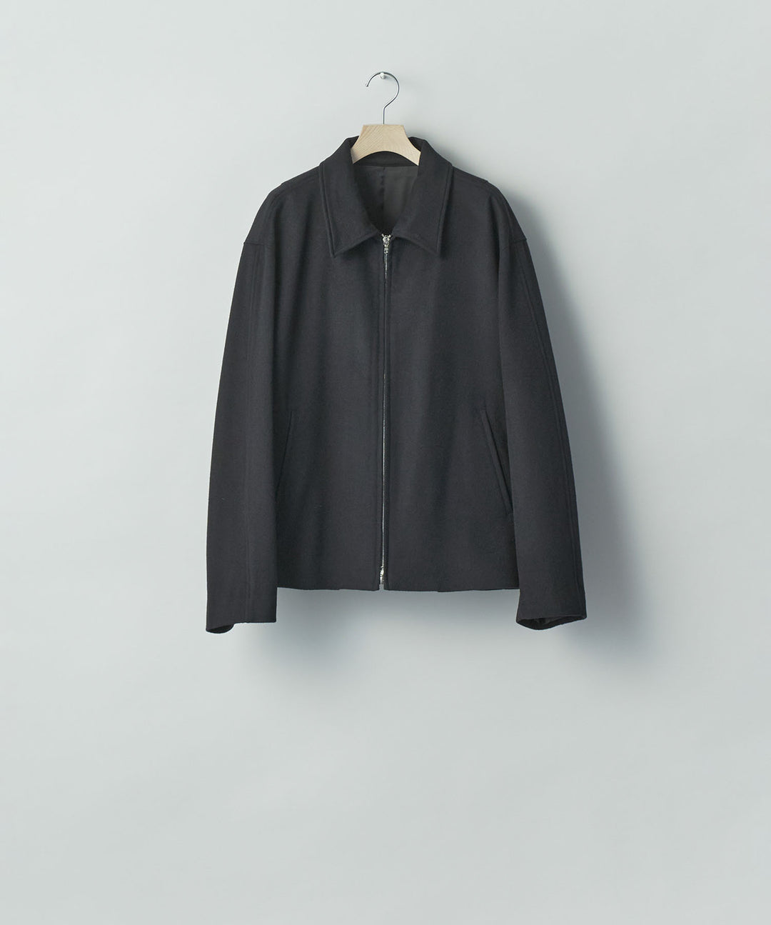 ssstein(シュタイン)のWOOL CASHMERE ZIP SHORT JACKET - BLACKの公式通販サイトsession福岡セレクトショップ