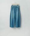 【ssstein】 DEFORMATION WIDE DENIM PANTS - INDIGO
