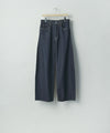 【ssstein】 DEFORMATION WIDE DENIM PANTS - INDIGO(OW)