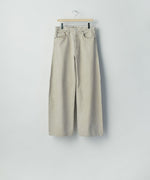 画像をギャラリービューアに読み込む, ssstein(シュタイン)の DEFORMATION WIDE COLOR DENIM PANTS - BEIGEの公式通販サイトsession福岡セレクトショップ
