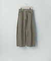 【ssstein】 DEFORMATION WIDE COLOR DENIM PANTS - KHAKI