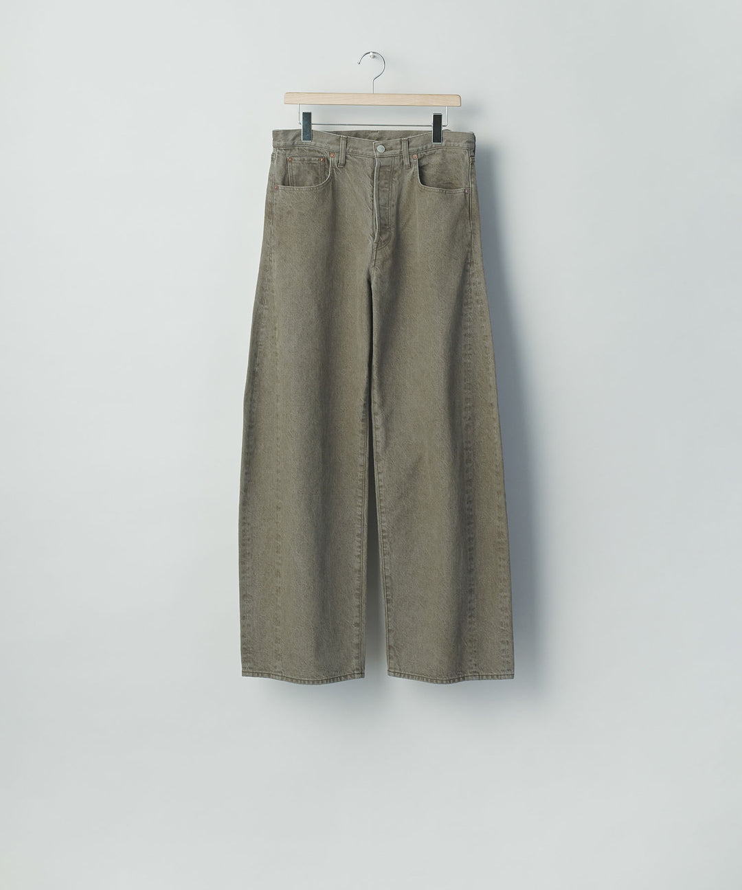 ssstein(シュタイン)の DEFORMATION WIDE COLOR DENIM PANTS - KHAKIの公式通販サイトsession福岡セレクトショップ