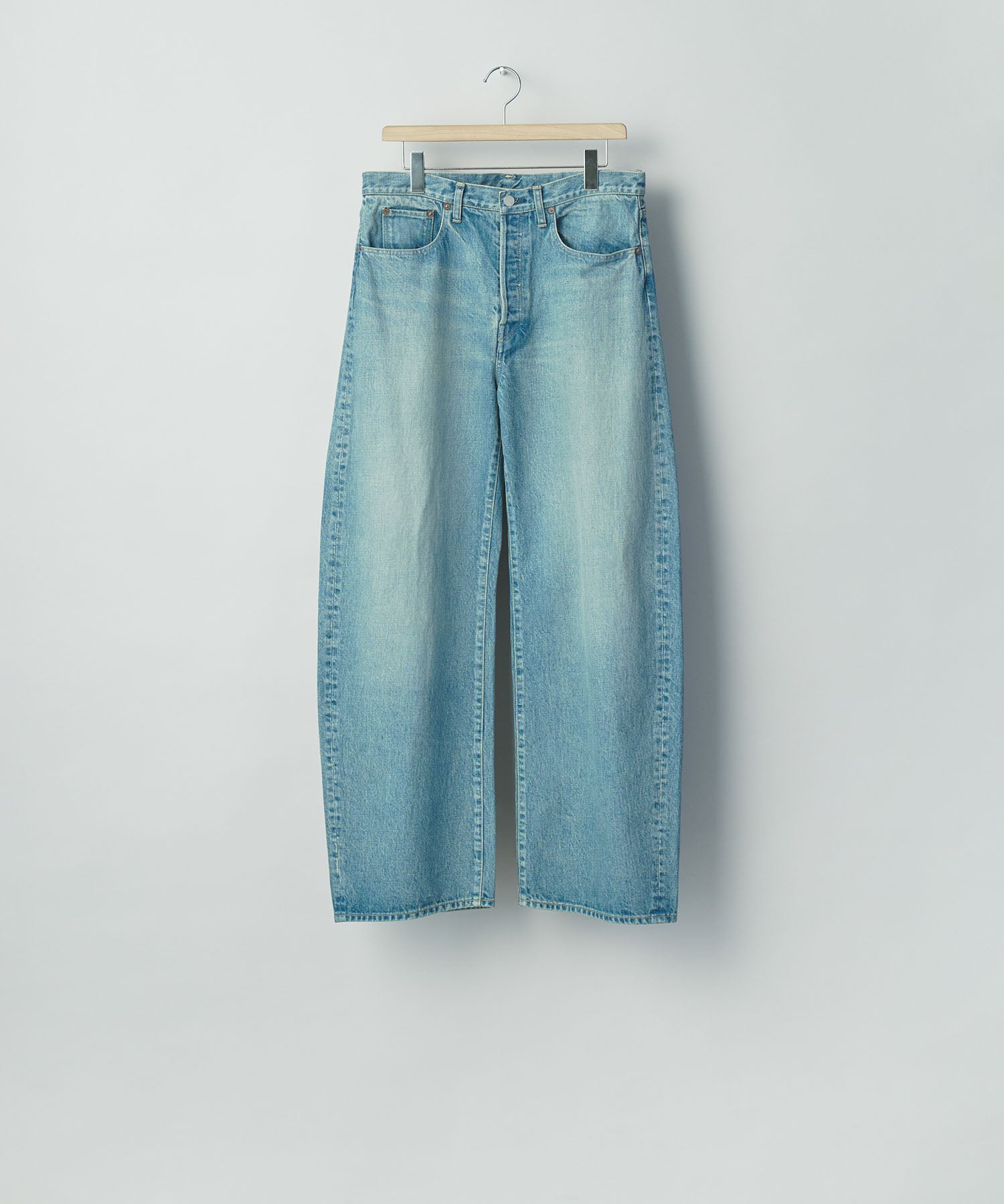 ssstein / シュタイン】ROUND DENIM PANTS - INDIGO | 公式通販サイト