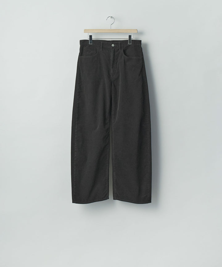 ssstein(シュタイン)のVINTAGE CORDUROY ROUND PANTS - BLACKの公式通販サイトsession福岡セレクトショップ