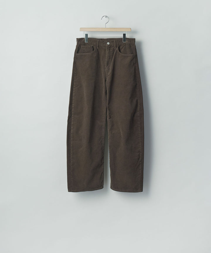 ssstein(シュタイン)のVINTAGE CORDUROY ROUND PANTS - BROWNの公式通販サイトsession福岡セレクトショップ