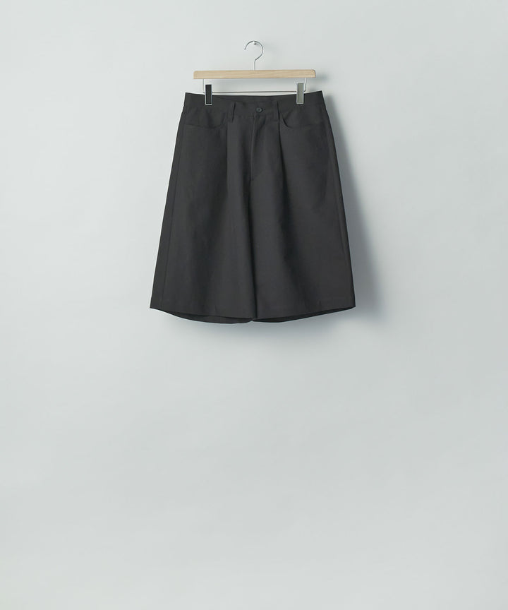 ssstein(シュタイン)のDOUBLE WEAVE COTTON SHORTS - BLACKの公式通販サイトsession福岡セレクトショップ