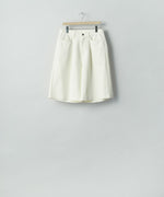 画像をギャラリービューアに読み込む, ssstein(シュタイン)のDOUBLE WEAVE COTTON SHORTS - CREAMの公式通販サイトsession福岡セレクトショップ
