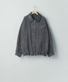 【ssstein】SULFUR DYED OXFORD VINTAGE JACKET - BLACK