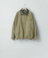 【ssstein】SULFUR DYED OXFORD VINTAGE JACKET - KHAKI
