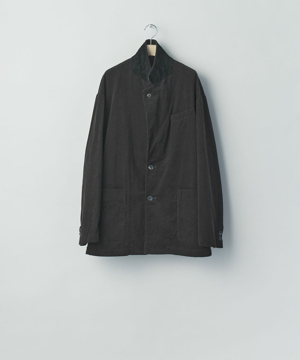 ssstein(シュタイン)のVINTAGE CORDUROY SINGLE BREASTED JACKET - BLACKの公式通販サイトsession福岡セレクトショップ